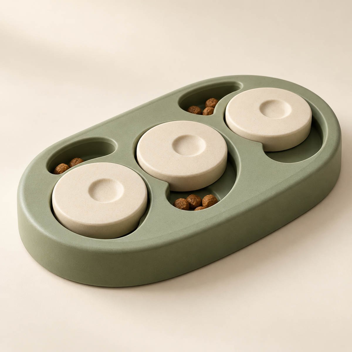 Orbit Treat Puzzle AI concept view 1