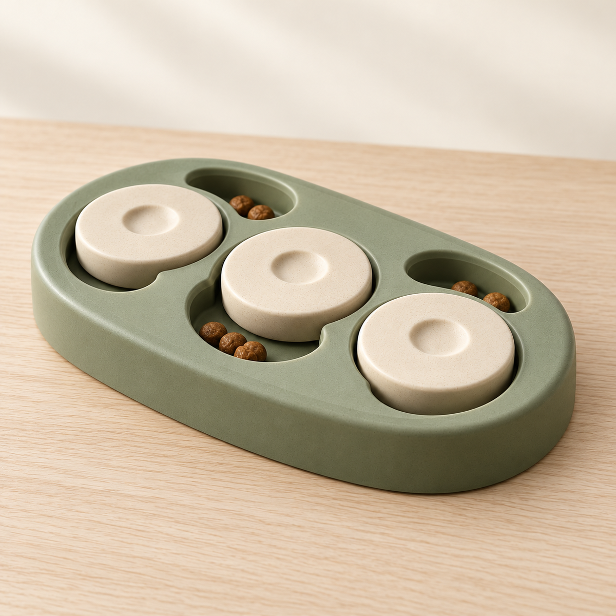Orbit Treat Puzzle AI concept view 3
